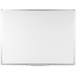 MasterVision™ Dry-Erase Board, Double-Sided, 36 inWx48 inLx1/2 inH, Multi