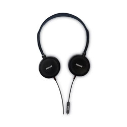 Maxell HP200 Headphone with Microphone, Black