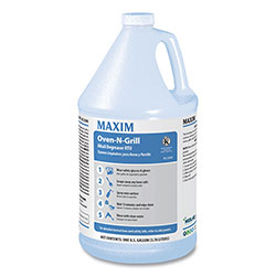 Maxim Oven-N-Grill Alkali Degreaser RTU, Citrus Scent, , 1 gal Bottle, 4/Carton