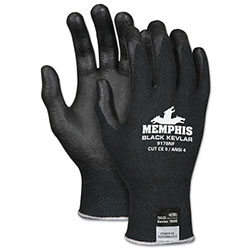 MCR Safety 9178NF Cut Protection Gloves, Medium, Black