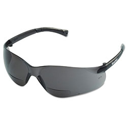 MCR Safety BearKat® BK1 Series Bifocal Readers Safety Glasses, Gray Lens, 1.5 Dipter, Gray Frame