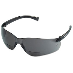 MCR Safety BearKat® BK1 Series Bifocal Readers Safety Glasses, Gray Lens, 2.0 Dipter, Gray Frame