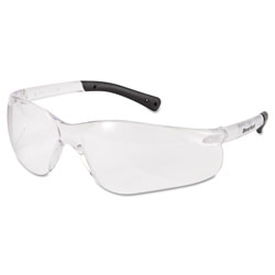 MCR Safety BearKat Safety Glasses, Frost Frame, Clear Lens (CRWBK110AF)