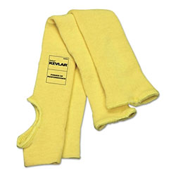 MCR Safety Cut Resistant Sleeves, Single Ply, 18 in Long, Yellow