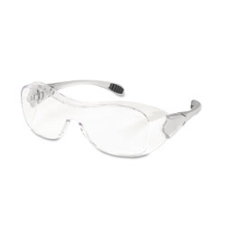 MCR Safety Law Over the Glasses Safety Glasses, Clear Anti-Fog Lens (CRWOG110AF)