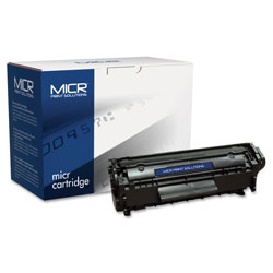 MICR Print Solutions Compatible Q2612A(M) (12AM) MICR Toner, 2000 Page-Yield, Black