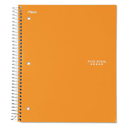 Mead Trend Wirebound Notebook, 3 Subjects, Medium/College Rule, Assorted Color Covers, 11 x 8.5, 150 Sheets