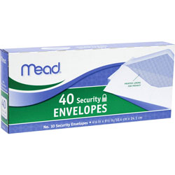 Mead White Wove Envelops Small Packs