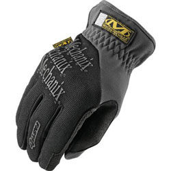 Mechanix Wear FastFit Gloves, Black, Large