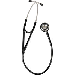 Medline Stethoscope, Cardiology, 17 in, Black