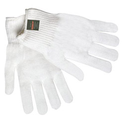 Memphis Glove 100% Thermstat White String Glove Dupont Holl