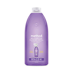 Method Products All-Purpose Cleaner Refill, French Lavender, 68 oz Refill Bottle