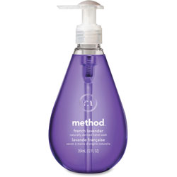 Method Products Gel Hand Wash, French Lavender, 12 oz Pump Bottle (MTH00031)