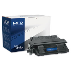 MICR Print Solutions Compatible C4127X(M) (27XM) High-Yield MICR Toner, 10000 Page-Yield, Black