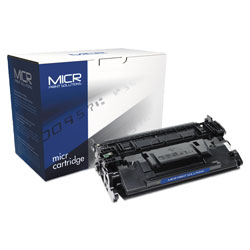 MICR Print Solutions Compatible CF226X(M) (26XM) High-Yield MICR Toner, 9000 Page-Yield, Black