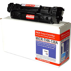 Micromicr MICR Standard Yield Laser Toner Cartridge - Alternative for HP 138A, 138X (W1480A) - Black - 1500 Pages