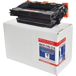 Micromicr MICR Toner Cartridge, Alternative for HP CF237A, Black, Laser, Standard Yield, 11000 Pages, 1 Each