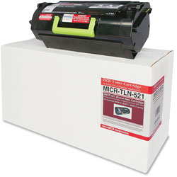 Micromicr MICR Toner Cartridge, Alternative for Lexmark MS810, Black, Laser, 6000 Pages, 1 Each
