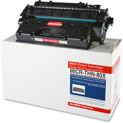 Micromicr Remanufactured, Alternative for HP 80X MICR, Laser, High Yield, 6900 Pages, Black, 1 Each