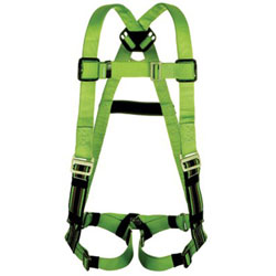 Miller Fall Protection DuraFlex Python Ultra Harnesses, Back D-Ring, Universal