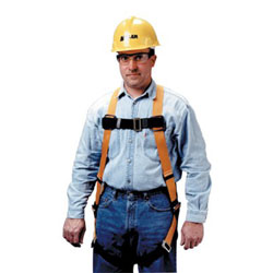 Miller Fall Protection Mating Chest&Shoulders, Titan Full-Body Harnesses, Back D-Ring, Tongue Legs