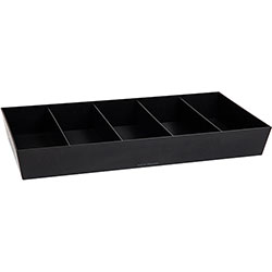 Mind Reader 5-Compartment Snack Organizer, 5 Compartment(s), Lightweight, Black