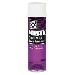 Misty Dust Mop Treatment, Pine, 20oz Aerosol, 12/Carton