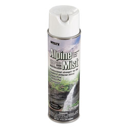 Misty Hand-Held Odor Neutralizer, Alpine Mist, 10 oz Aerosol, 12/Carton