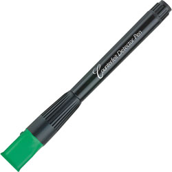 MMF Industries Counterfeit Detector Pen, w/UV Light Cap, Black