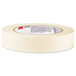 Highland Economy Masking Tape, .94 in x 60.1yds, 3 in Core, Tan