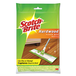 Scotch Brite® Hardwood Floor Mop Refill, Microfiber