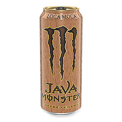 Monster® Java Monster Cold Brew Coffee, Loca Moca, 15 oz Can, 12/Pack