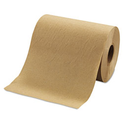 Morcon Paper Morsoft Universal Roll Towels, 8 in x 350 ft, Brown, 12 Rolls/Carton