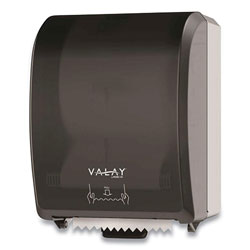 Morcon Paper Valay Controlled Towel Dispenser, I-Notch, 12.3 x 9.3 x 15.9, Black