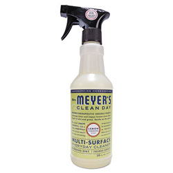 Mrs. Meyer's® Multi Purpose Cleaner, Lemon Scent, 16 oz, Bottle, 6/Carton