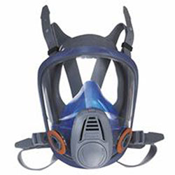 MSA Advantage 3200 Full-Facepiece Respirator, Large, Silicone, Particles and Gases