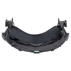 MSA V-Gard Faceshield Frame, Black, For MSA Slotted Caps