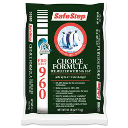 Safe Step® Pro Enviro Ice Melt, 50lb Bag, 49/Carton