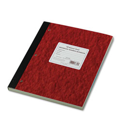 National Brand Duplicate Laboratory Notebooks, Stitched Binding, Quadrille Rule (4 sq/in), Brown Cover, (200) 11 x 9.25 Sheets (RED43649)