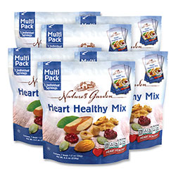 Nature's Garden Healthy Heart Mix, 1.2 oz Pouch, 7 Pouches/Pack, 6 Packs/Box
