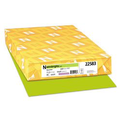 Neenah Paper Color Paper, 24 lb, 11 x 17, Terra Green, 500/Ream