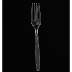 Netchoice Heavy Weight Polystyrene Clear Fork, Case of 1000