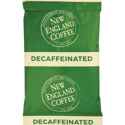 New England Coffee Coffee Portion Packs, Breakfast Blend Decaf, 2.5 oz Pack, 24/Box