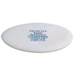North Safety Products Particulate Filter, Non-Oil Particulates, N95, 10/PK