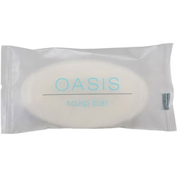 Oasis Soap, Oval, Oasis, 17 Gram, 500/Ct, White