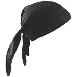 Occunomix Tuff Nougies Deluxe Tie Hats, One Size, Black
