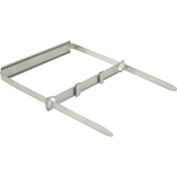 Officemate Prong Fasetener Set, 3-1/2 in, Silver