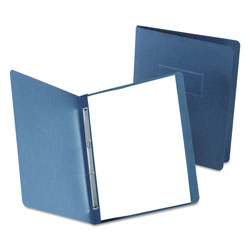 Oxford Paper Report Cover, Large 2 Prong Fastener, Letter, 3 in Capacity, Dk Blue, 25/Box