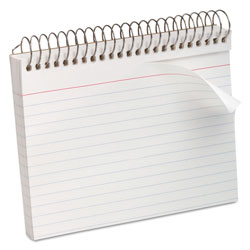 Oxford Spiral Index Cards, 4 x 6, 50 Cards, White