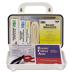 Pac-Kit ANSI Plus #10 Weatherproof First Aid Kit, 76-Pieces, Plastic Case (579-6410)